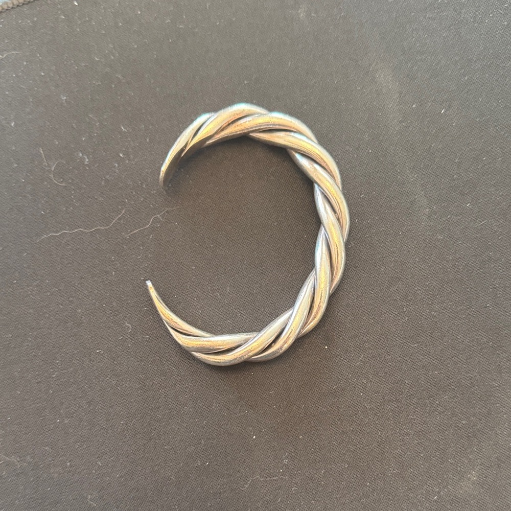 Silpada Silver Braided Bracelet